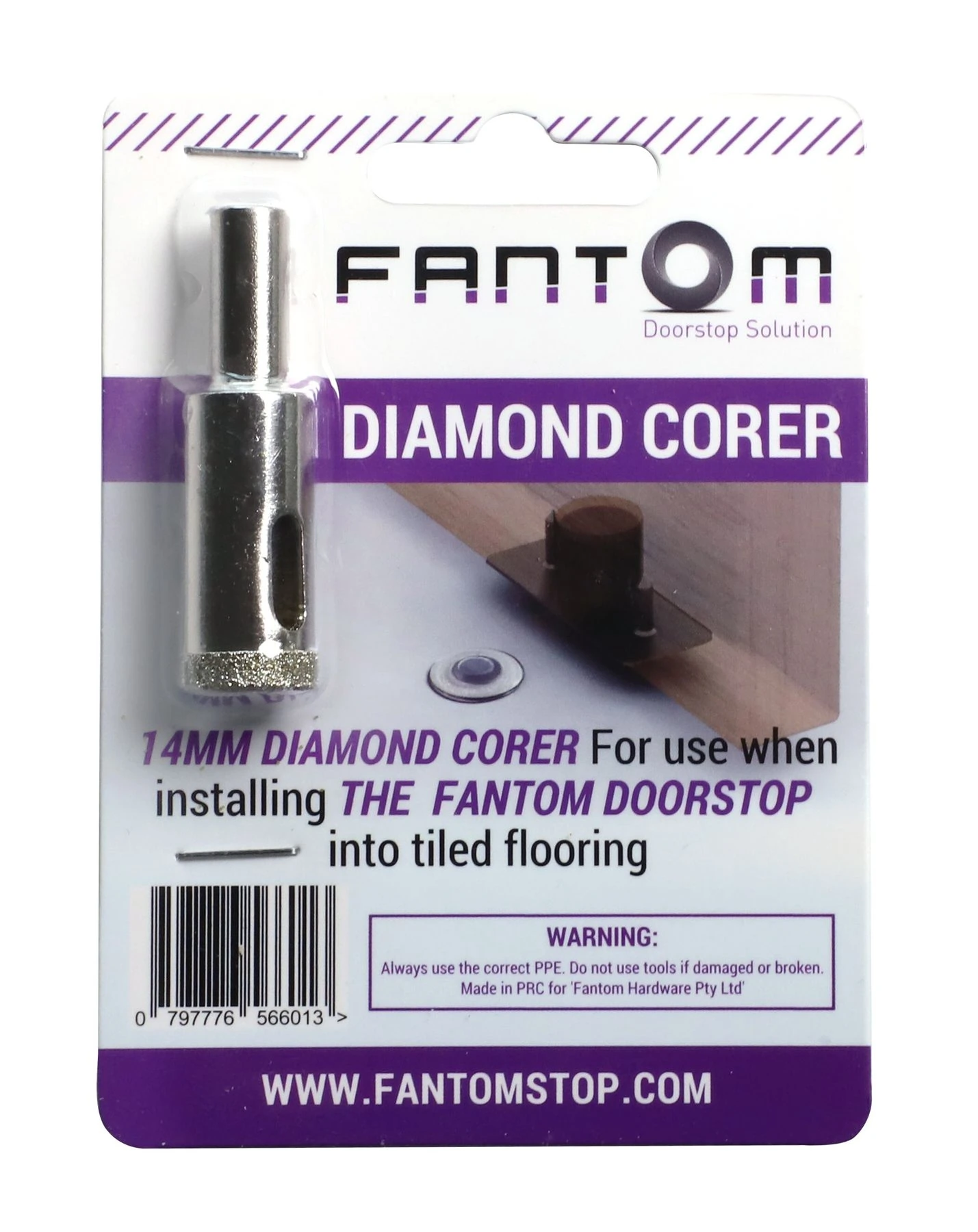 System - FANTOM Diamond Corer Алмазная фреза для установки стопора