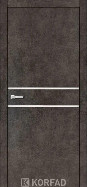 Межкомнатные двери - Двери Korfad Aluminium Loft Plato ALP-03
