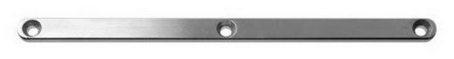 Ручка M&T Minimal - Ответная планка к замку M&T 112597 хром матовый браш