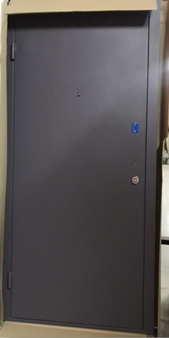 Входные двери - Дверь входная Портала RAL 7024+Бриз дуб сантана серия Антик Элегант #1