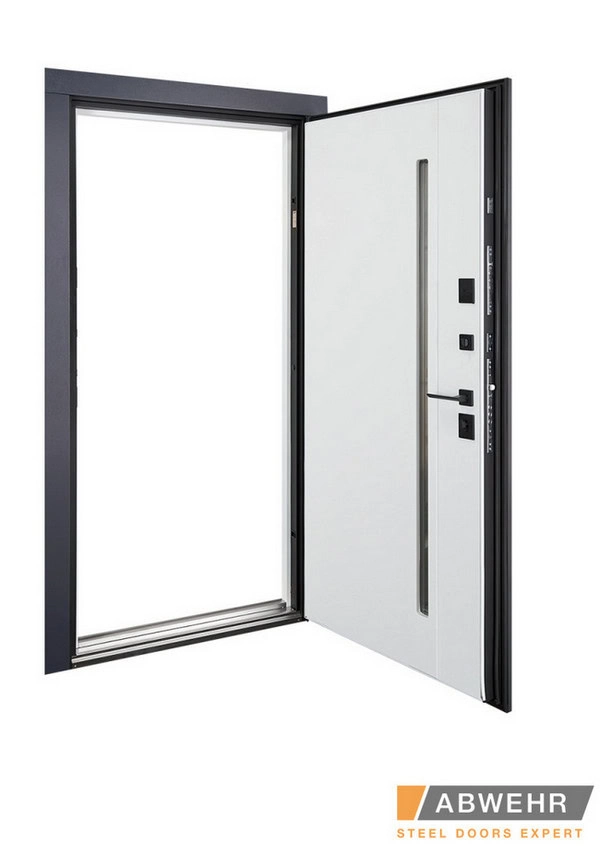 Входные двери - Дверь входная Abwehr с терморазрывом модель Avenue атрацит #3