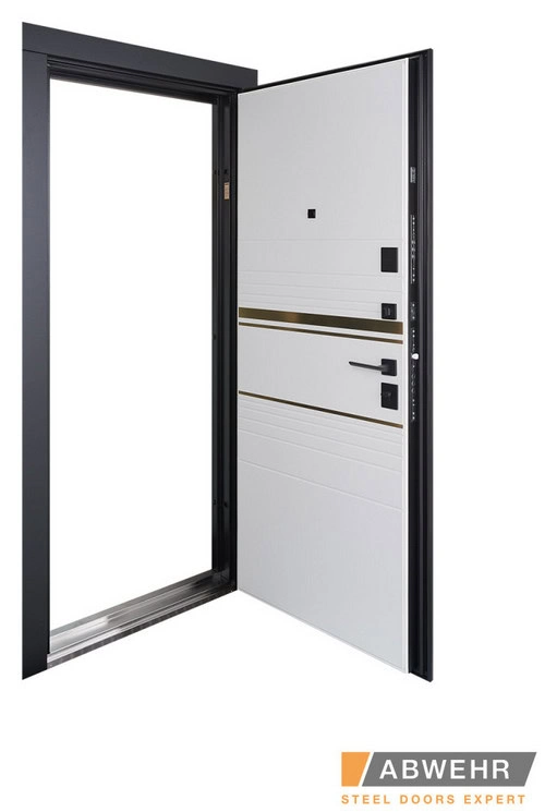 ABWEHR - Дверь входная Abwehr с зеркалом модель Goldy #3