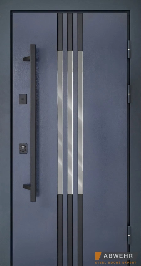 В коттедж - Дверь входная Abwehr с терморазрывом модель Revolution #1