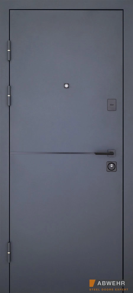 В коттедж - Дверь входная Abwehr с терморазрывом модель Solid #1
