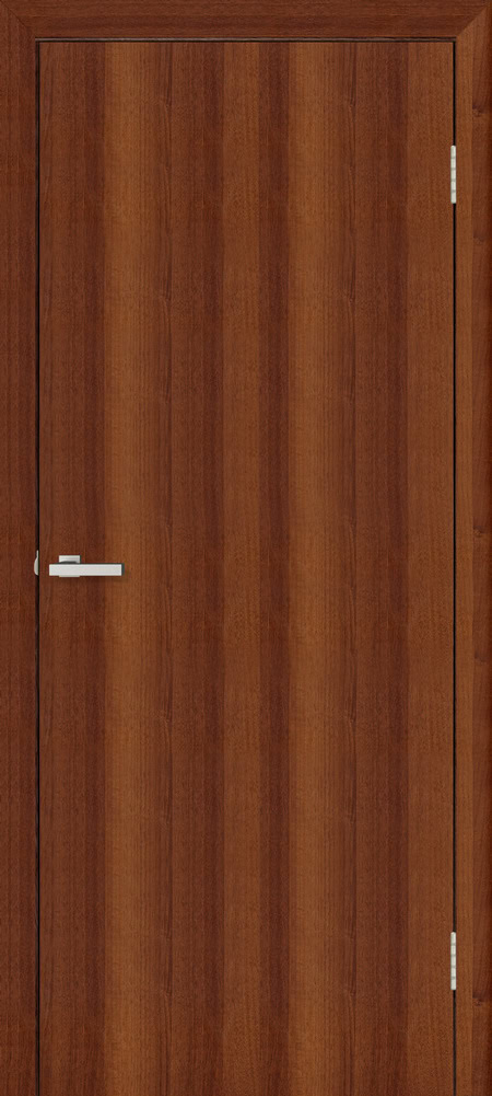 Венге - Межкомнатная дверь Омис Глухое гладкое 34мм #1
